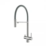 Смеситель для кухни WEZER TOP4-01-SATIN под фильтр