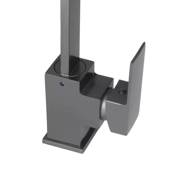 Смеситель для кухни WEZER PRO4-02-GUNGREY оружейная сталь