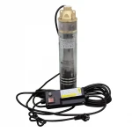 Погружной насос вихревой GRANDWATER 4SKM 150 (Ø 96) 1.1 кВт (кабель 9м + пульт) Hmax=100м, Qmax=40л/мин.