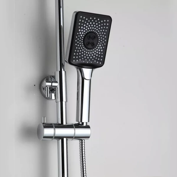 Душевая система FRAP F2469 с поворотным изливом и переключателем на лейку, 3 режима