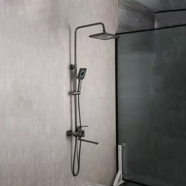 Душевая система FRAP F2471-9 с переключателем на лейку 3 функции