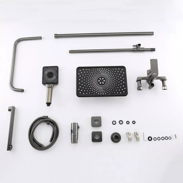 Душевая система FRAP F2471-9 с переключателем на лейку 3 функции