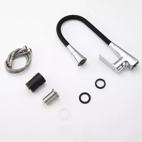 Смеситель для кухни FRAP F4471 с гибким изливом