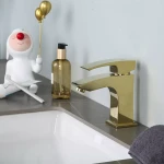 Смеситель для умывальника GAPPO G1007-13 золотой