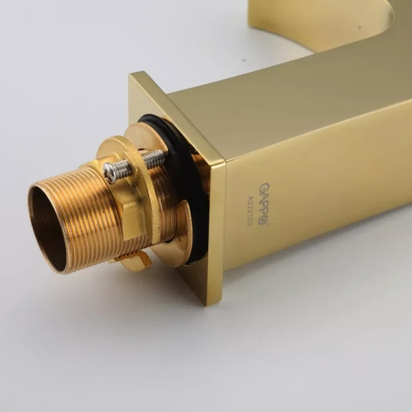 Смеситель для умывальника GAPPO G1007-13 золотой