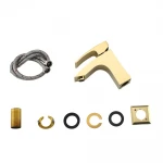 Смеситель для умывальника GAPPO G1007-13 золотой