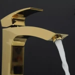 Смеситель для умывальника GAPPO G1007-32 золотой