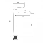 Смеситель для умывальника GAPPO G1007-32 золотой