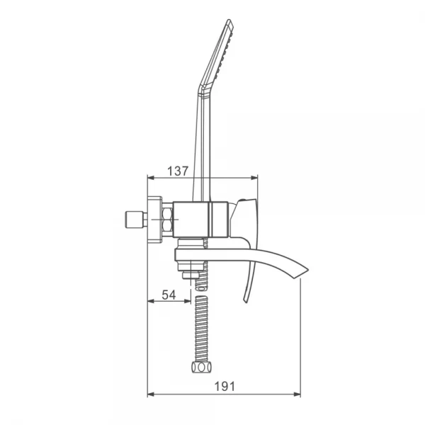 Смеситель для ванны GAPPO G3207-3 золотой