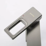 Смеситель для умывальника GAPPO G1017-9 оружейная сталь