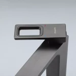 Смеситель для умывальника GAPPO G1017-92 оружейная сталь