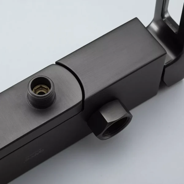 Смеситель для ванны GAPPO G3217-9 оружейная сталь