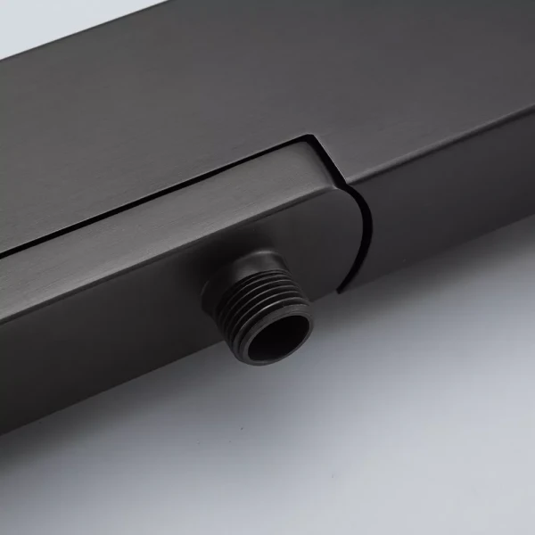 Смеситель для ванны GAPPO G3217-9 оружейная сталь