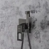 Гигиенический душ GAPPO G7217-9 встраиваемый оружейная сталь