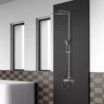 Душевая система GAPPO G2417-9 с переключателем на лейку оружейная сталь