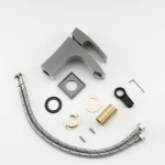 Смеситель для умывальника GAPPO G1007-91 оружейная сталь