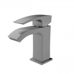 Смеситель для раковины GAPPO G1007-9 оружейная сталь