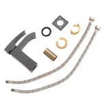 Смеситель для раковины GAPPO G1007-9 оружейная сталь