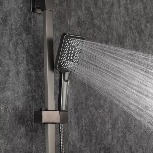 Душевая система GAPPO G2407-9 с поворотным изливом и переключателем на лейку, 3 режима