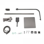 Душевая система GAPPO G2407-9 с поворотным изливом и переключателем на лейку, 3 режима