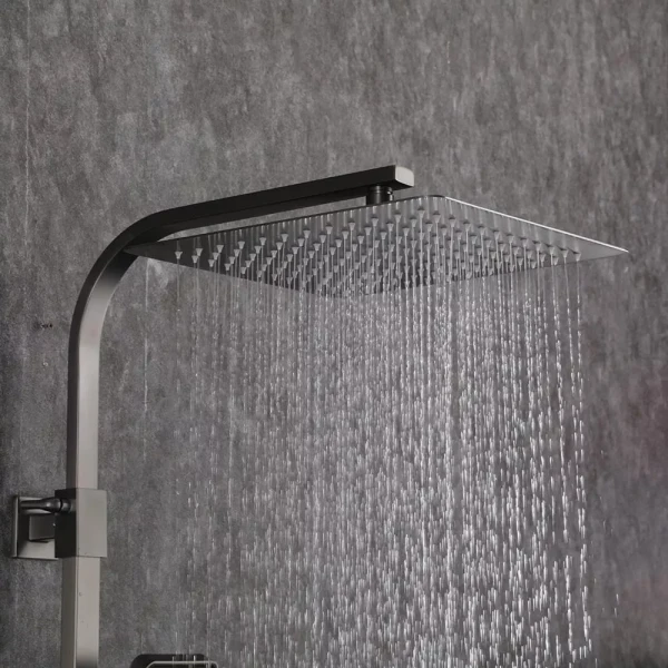 Душевая система GAPPO G2407-9 с поворотным изливом и переключателем на лейку, 3 режима