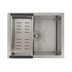 Кухонна мийка GAPPO GS5040 інтегрована 500x400 мм, нержавіюча сталь