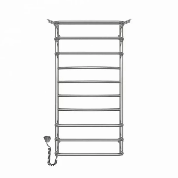 Полотенцесушитель электрический DEFFI Юность 500x1000 мм 130 Вт хромированная левая