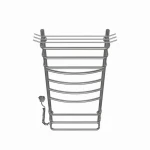 Полотенцесушитель электрический DEFFI Юность 500x1000 мм 130 Вт хромированная левая