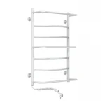 Полотенцесушитель электрический DEFFI Аквамикс 500x800 60 Вт левый белый