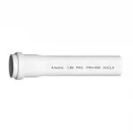 Труба SVK PRO полипропиленовая (ПП) 32 мм x 1.8 мм белая, длина 500 мм