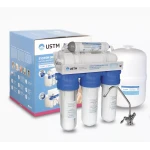 Фильтр обратного осмоса USTM RO5-12-EMI-MP пятиступенчатая система очистки с насосом.
