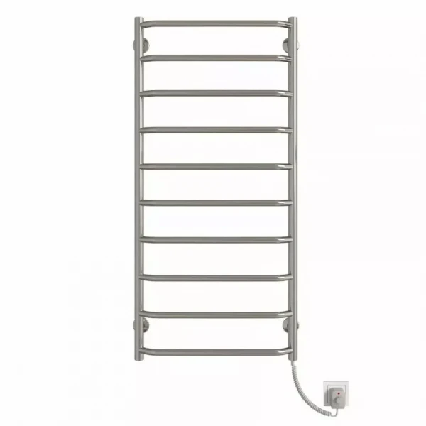 Полотенцесушитель электрический Deffi Трапеция 500x1000 мм 120 Вт хромированная правая