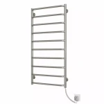 Полотенцесушитель электрический Deffi Трапеция 500x1000 мм 120 Вт хромированная правая