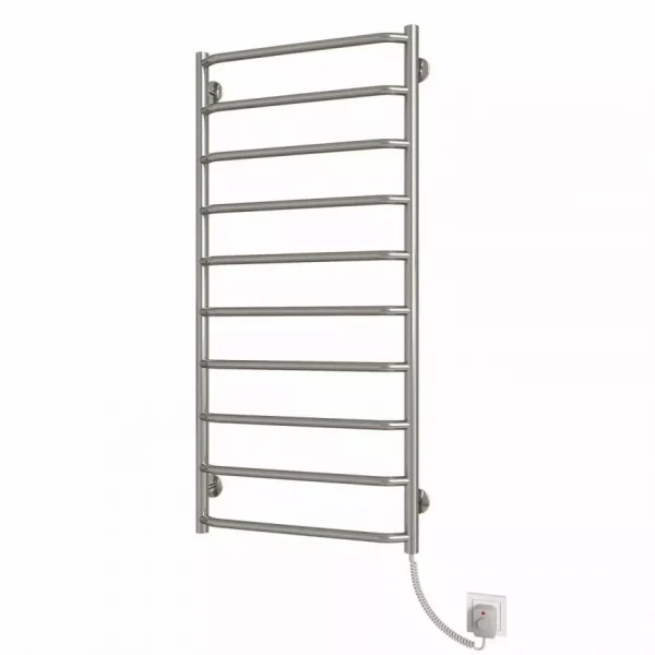 Полотенцесушитель электрический Deffi Трапеция 500x1000 мм 120 Вт хромированная правая