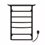 Полотенцесушитель электрический DEFFI Юность 500x800 118 Вт хромированный, правый