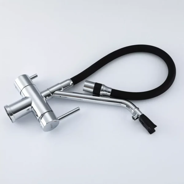 Смеситель для кухни GAPPO G4398-80 хромированный с подключением фильтра