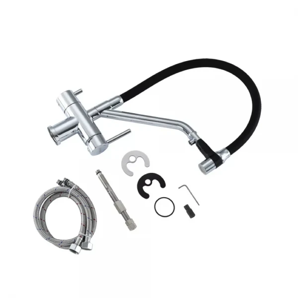 Смеситель для кухни GAPPO G4398-80 хромированный с подключением фильтра