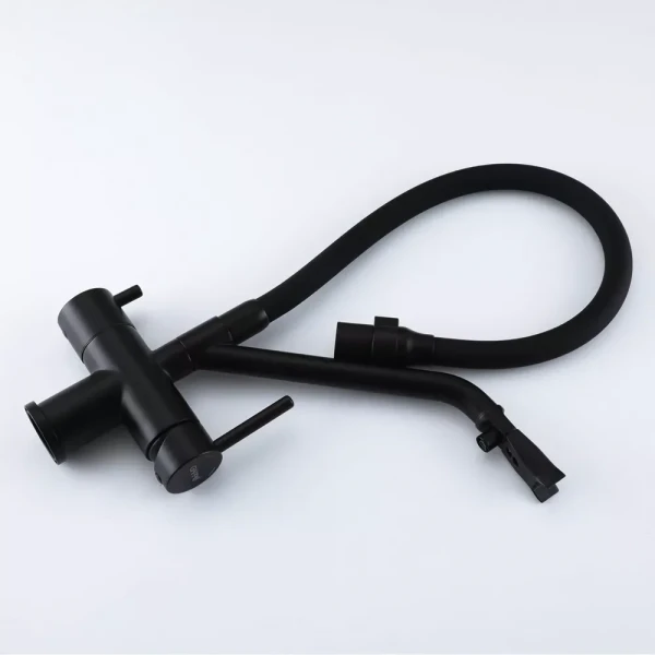 Смеситель для кухни GAPPO G4398-86 черный с подключением фильтра