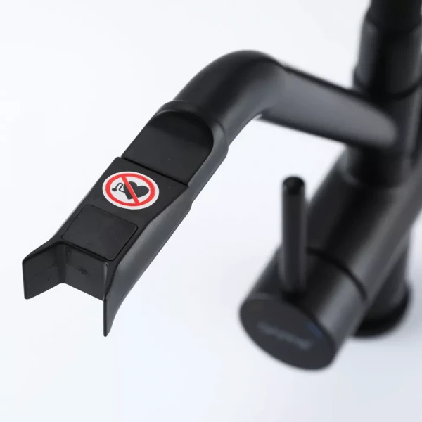 Смеситель для кухни GAPPO G4398-86 черный с подключением фильтра