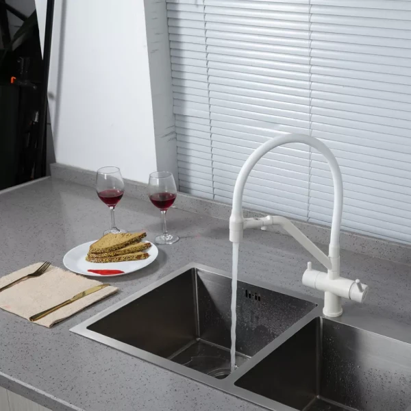 Смеситель для кухни GAPPO G4398-88 с подключением фильтра питьевой воды