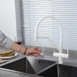 Смеситель для кухни GAPPO G4398-88 с подключением фильтра питьевой воды