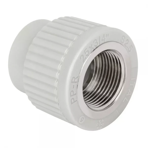 Муфта PP-r з внутрішньою різьбою ITAL 25 мм х 1/2