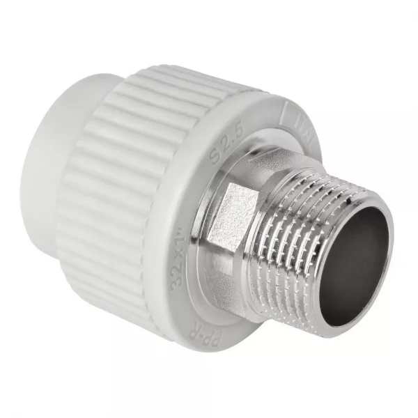 Муфта PP-r із зовнішньою різьбою ITAL 20 мм х 1/2