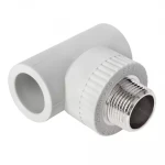 Трійник PP-r із зовнішньою різьбою ITAL 25 мм х 3/4