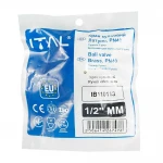 Кран кульовий ITAL PN40 1/2