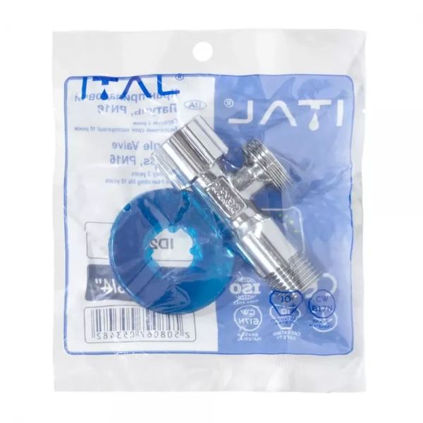 Вентиль для підключення сантехнічних приладів ITAL 1/2