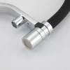 Смеситель для кухни GAPPO G4395-60 под осмос однорычажный с высоким силиконовым изливом хромированный/черный с латунной шпилькой картридж 90° Ø35