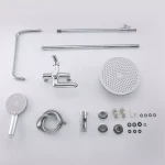 Душевая система FRAP F2417 с изливом и воронкой с 3 функциями