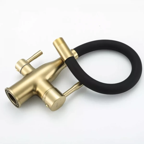 Смеситель для кухни FRAP F4396-3 с гибким изливом