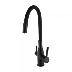 Смеситель для кухни FRAP F4396-6 с гибким изливом под фильтр